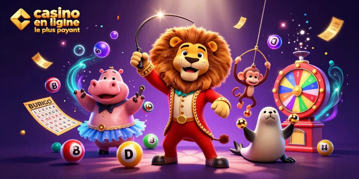 Casino en ligne le plus payant avec des personnages animés dans un univers coloré et dynamique.