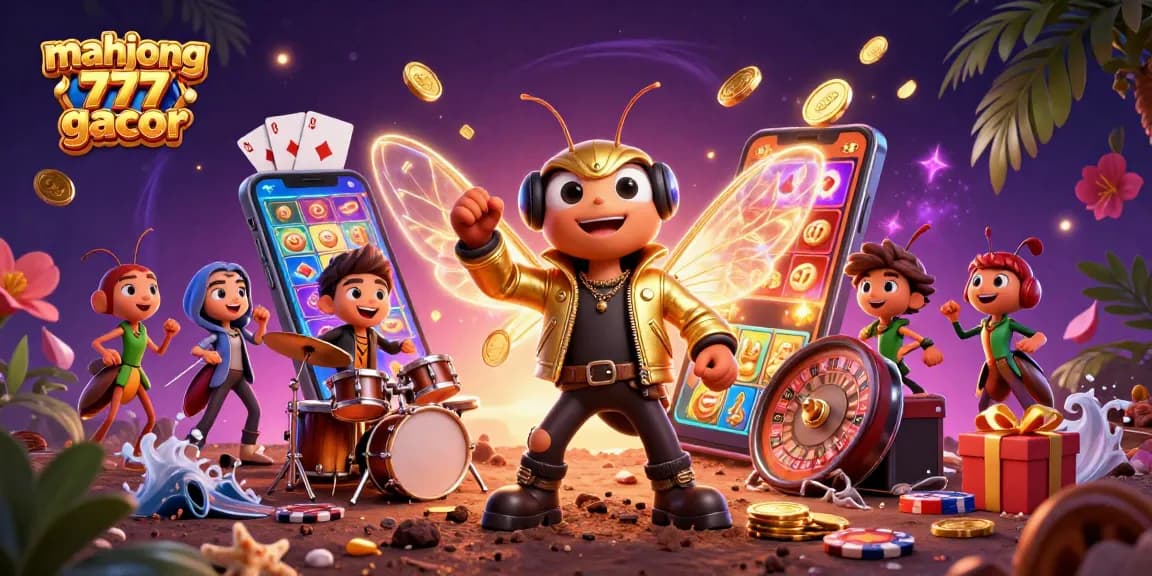 Engage with mahjong 777 gacor as 3D characters bring casino excitement to life.
