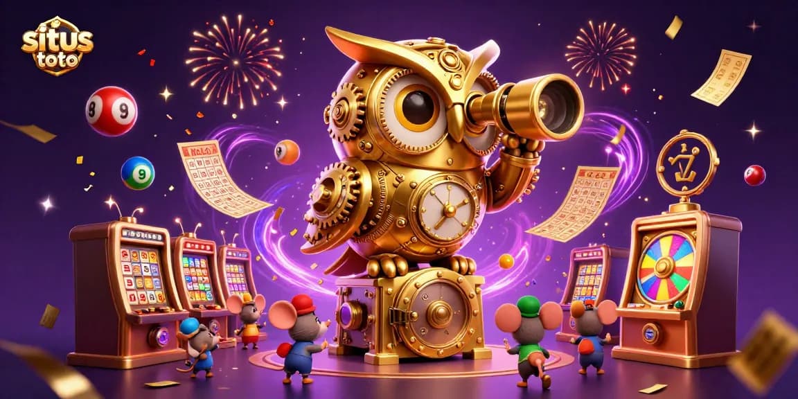 Engage with situs toto through vibrant lottery elements and a magical casino atmosphere.