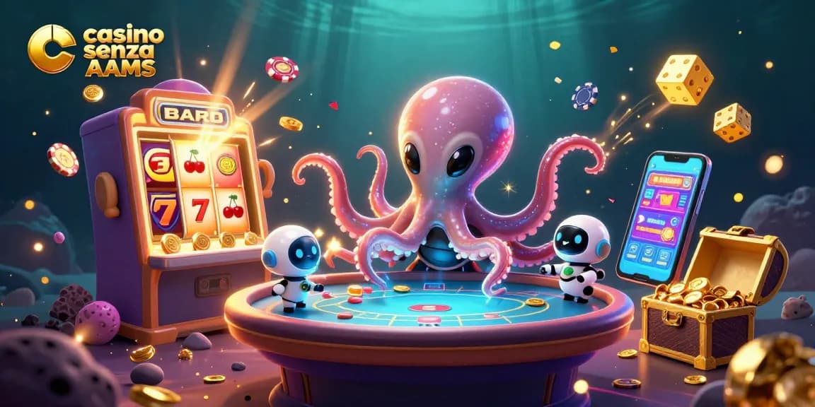 Scopri i vincitori nei casino senza AAMS attraverso giochi coinvolgenti e temi futuristici.