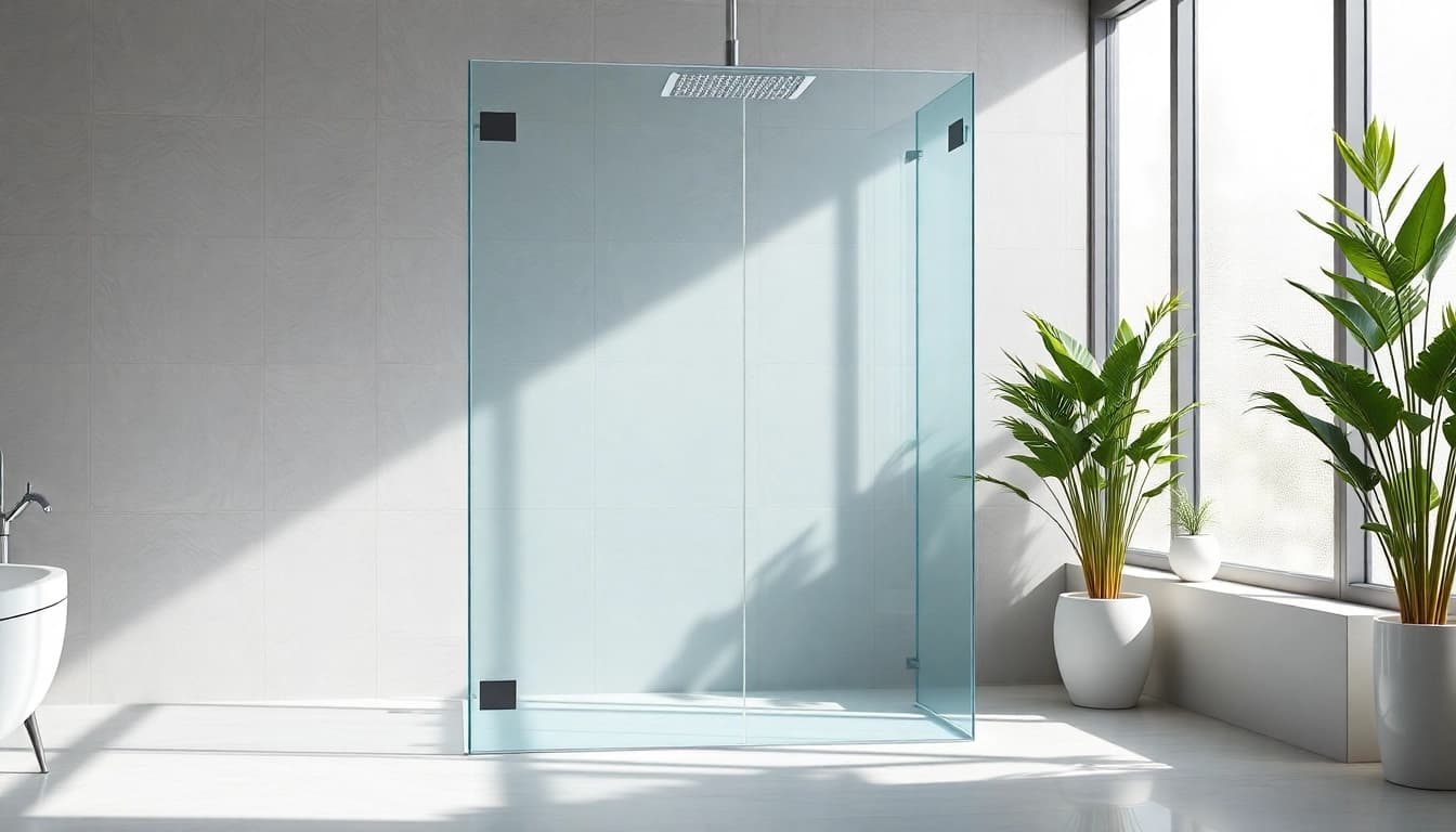 Installer une paroi de douche sirhona moderne dans une salle de bains élégante