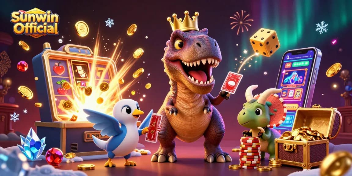 Experience thrilling gameplay at Sunwin Official with fun characters and jackpot excitement.