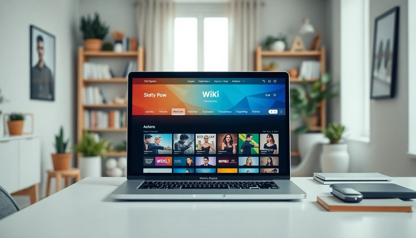 패다야트닷컴의 TV 위키 관련 정보가 포함된 컴퓨터 화면