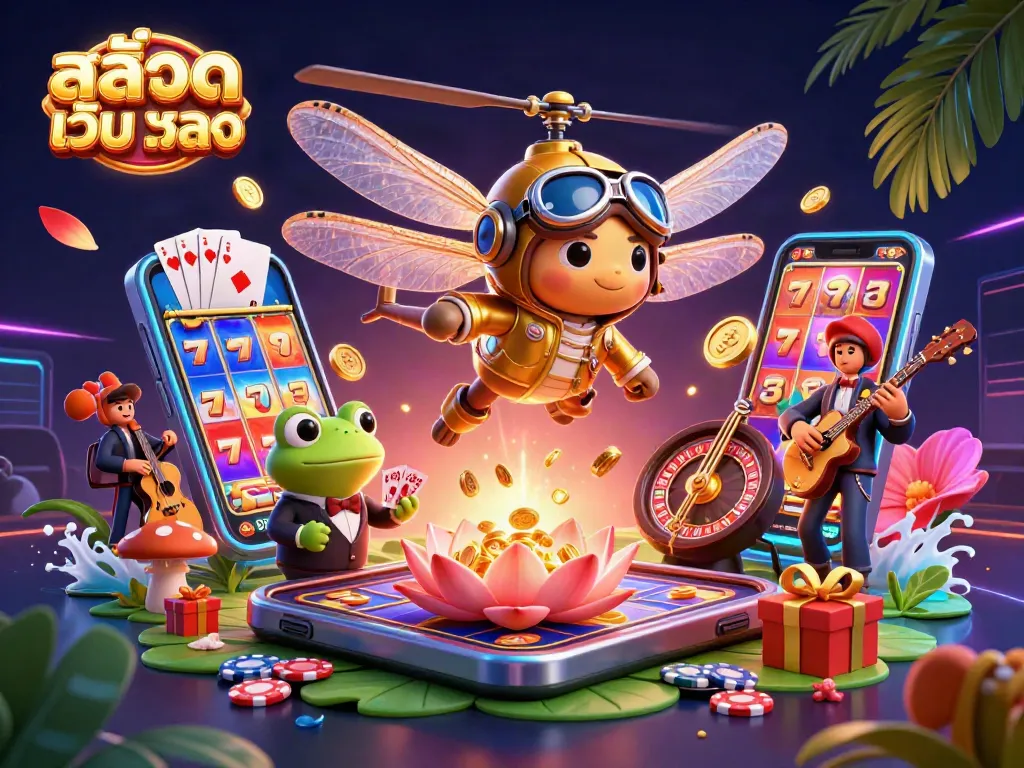 สล็อตเว็บ ตรง สนุกไปกับคาสิโนและเกมตามสไตล์ในภาพ 3D