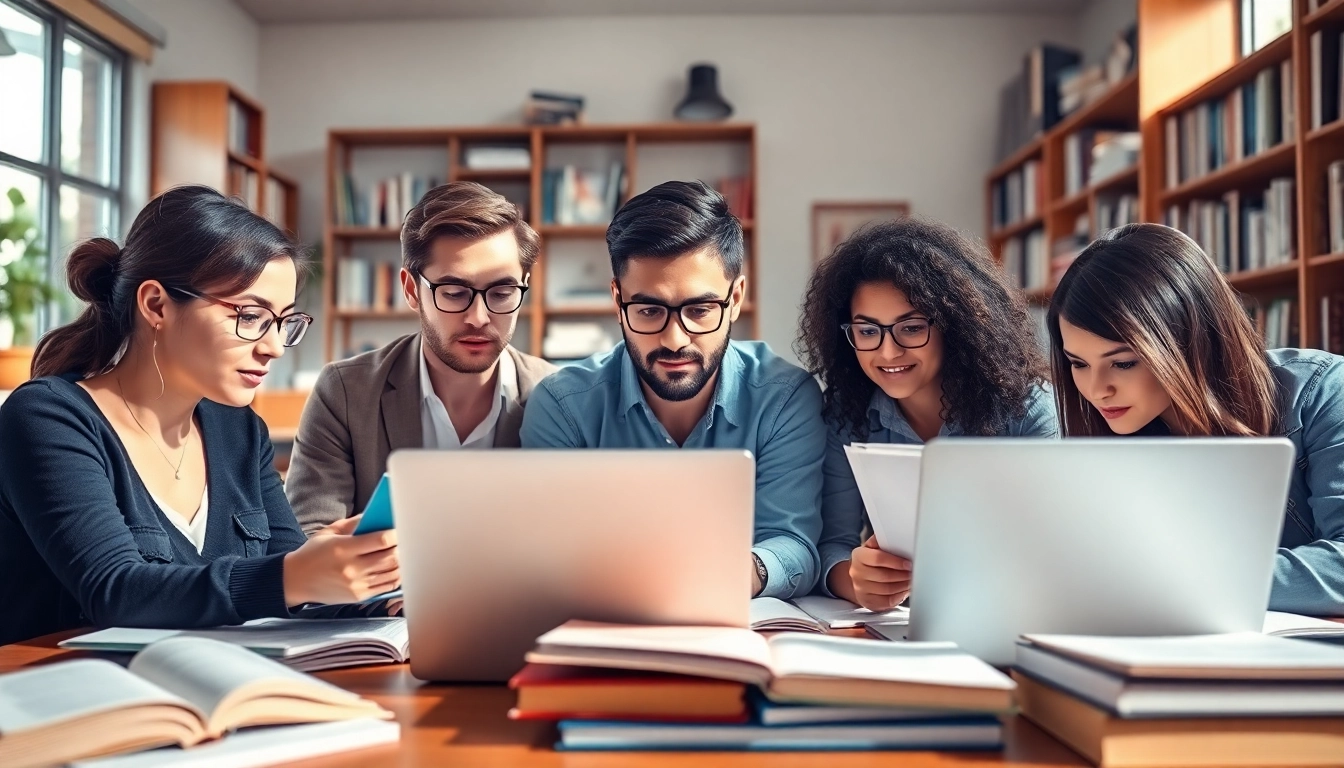 Individuals studying diligently to pass IT certification exams in a focused learning environment.