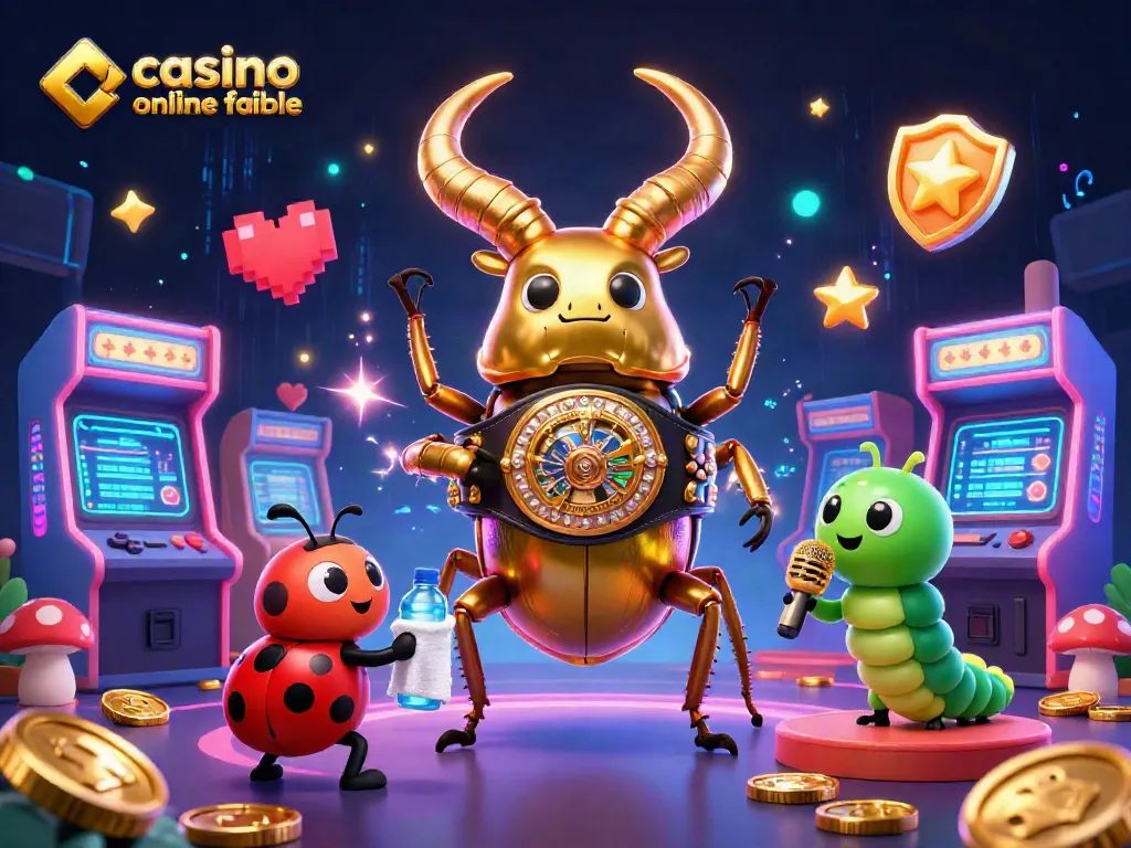 Disfruta de un casino online fiable mientras juegas bajo un entorno animado y colorido.