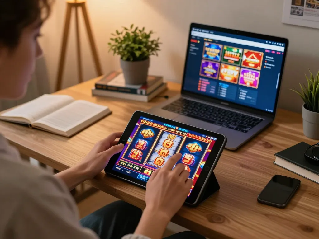 Engaging experience using Mau777 daftar for online slot games in cozy gaming setup