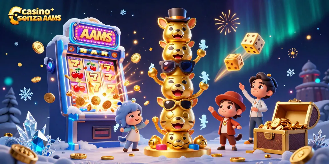 Vinci con i migliori casinò senza AAMS, esplorando slot e jackpot incredibili.