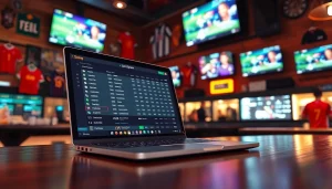 Experience the excitement of best sportsbooks Mexico with a lively sports betting setup.