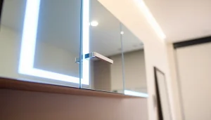 Gestalte deinen Raum mit einem stilvollen sonni Spiegelschrank, der moderne Eleganz ausstrahlt.