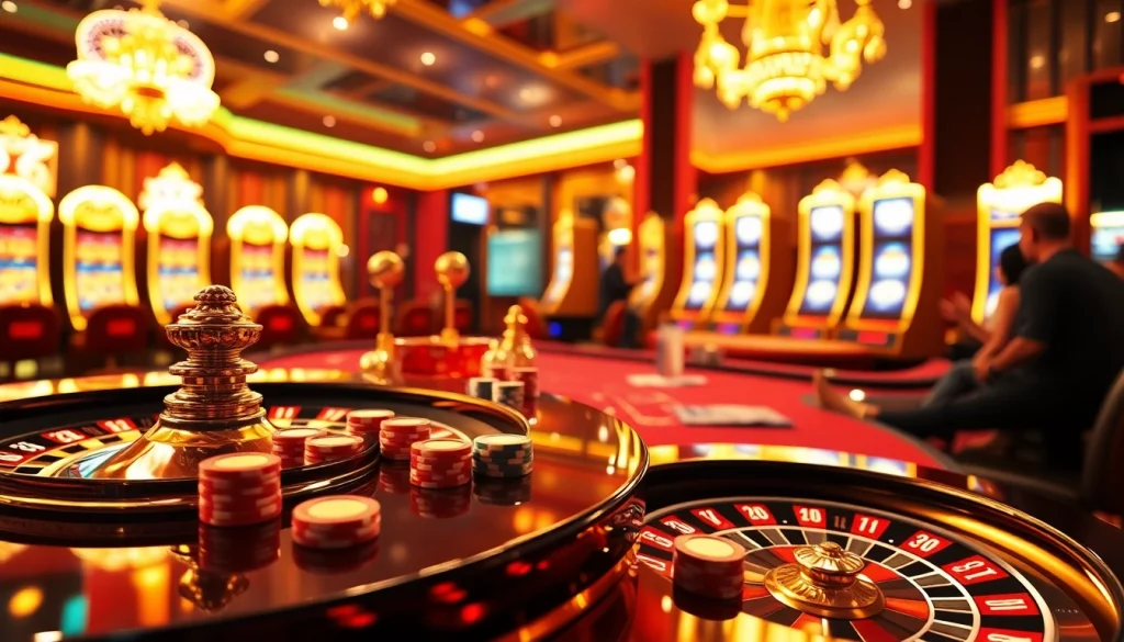 Experience the thrill of gambling on mk8th.net with vibrant casino games and a luxurious atmosphere.
