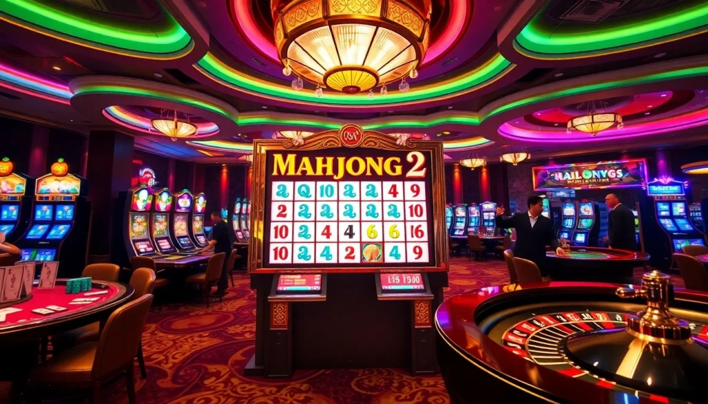 Experience thrill and excitement with the Mahjong Ways 2 slot machine in high-stakes casino action.