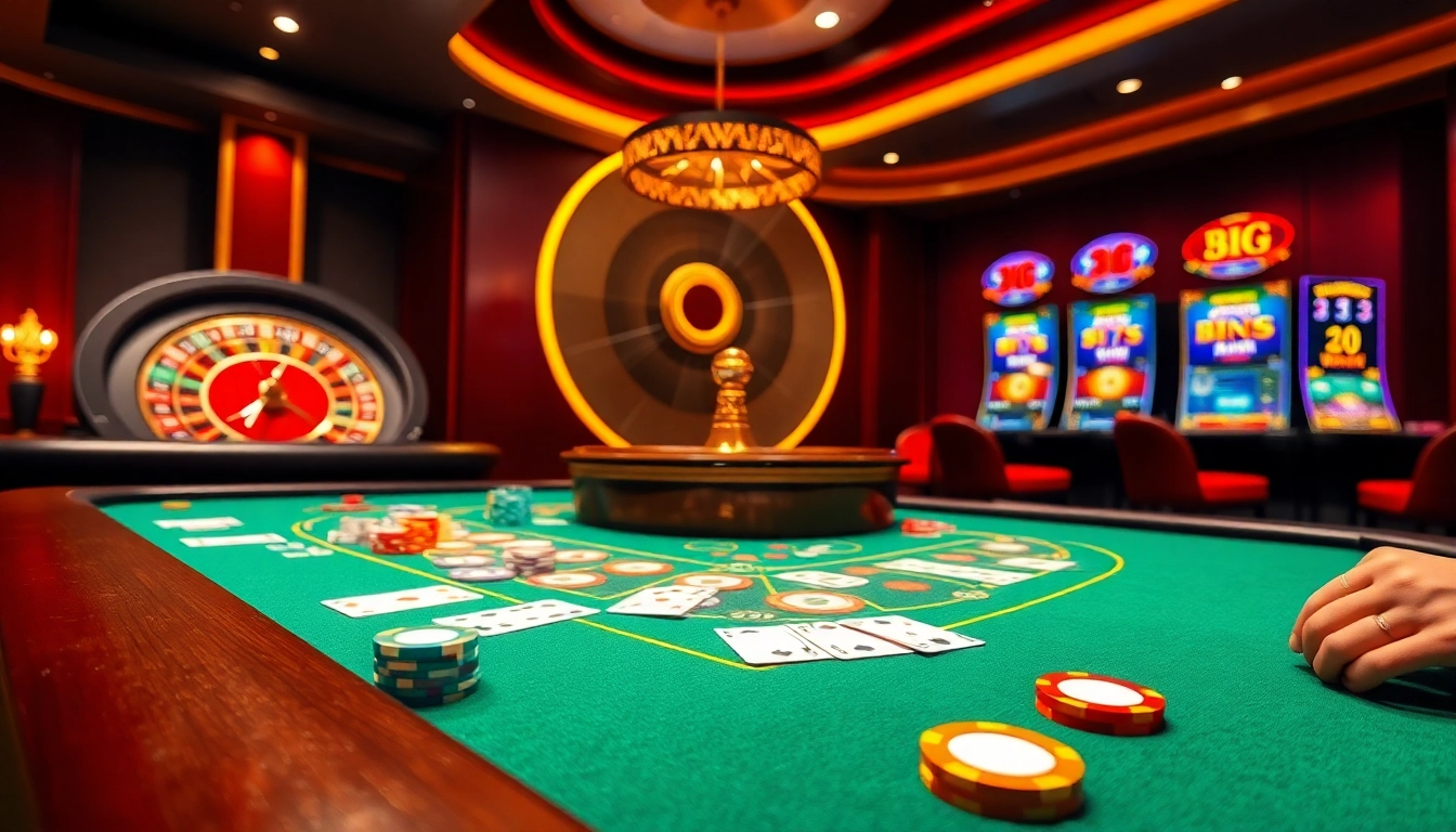 Experience thrilling gameplay at https://taigo88.team/ with exciting poker, roulette, and vibrant casino elements.