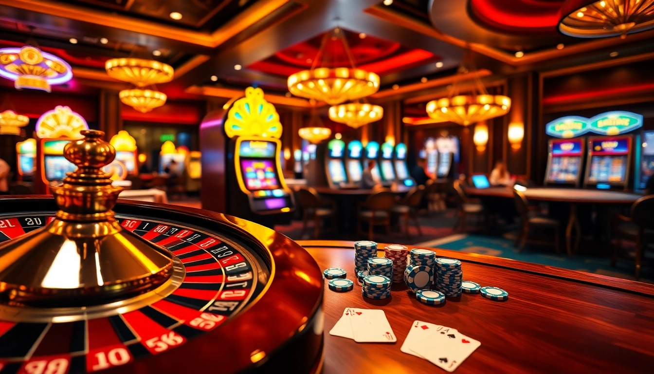 Exciting roulette scene with players enjoying games at https://xx88.nl/, showcasing luxury and thrilling action.